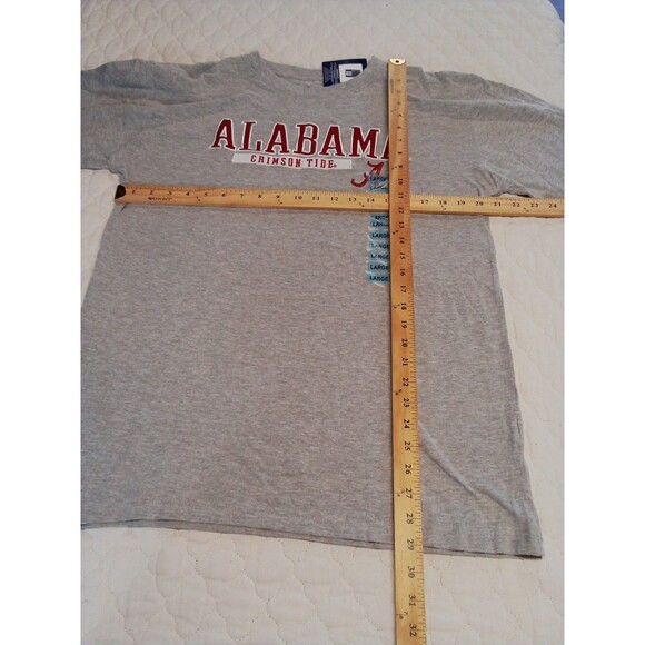 Men's Champion Gray Short Sleeve Alabama New With Tags T-shirt Size Large - Picture 12 of 13